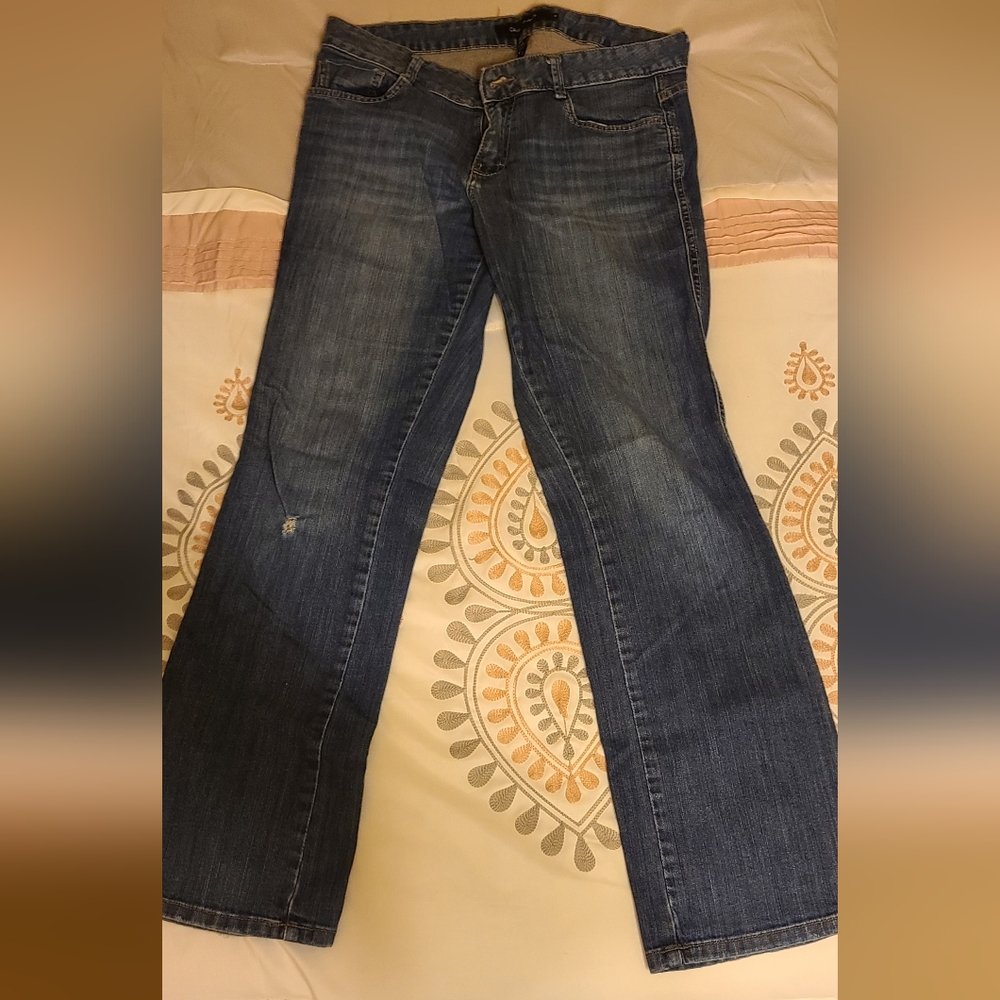 Calvin Klein Jeans Medium Blue Flare Women's Jeans